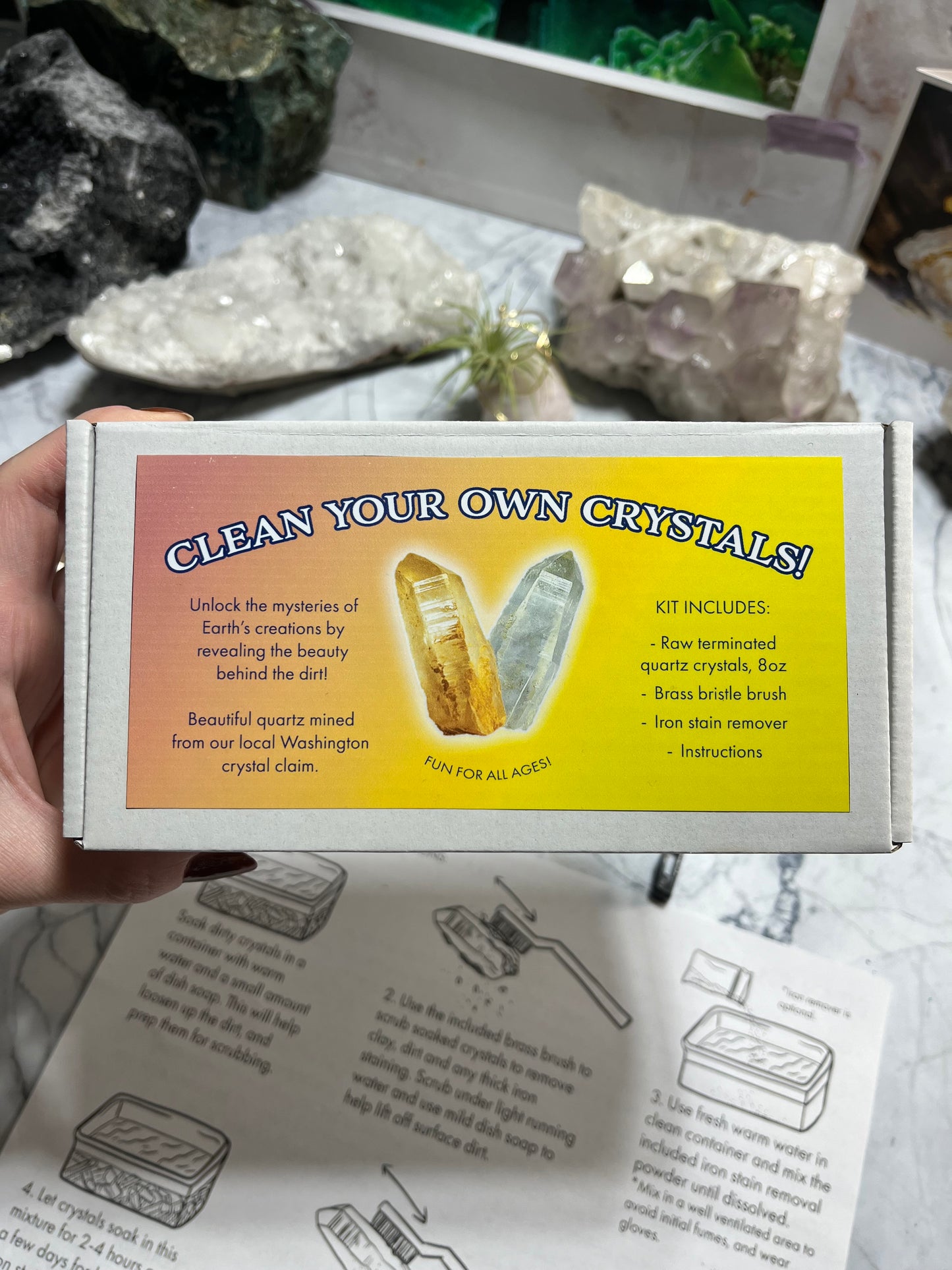 Clean Your Own Crystals Kit!