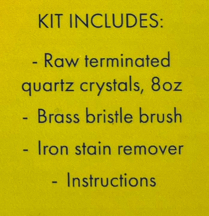 Clean Your Own Crystals Kit!