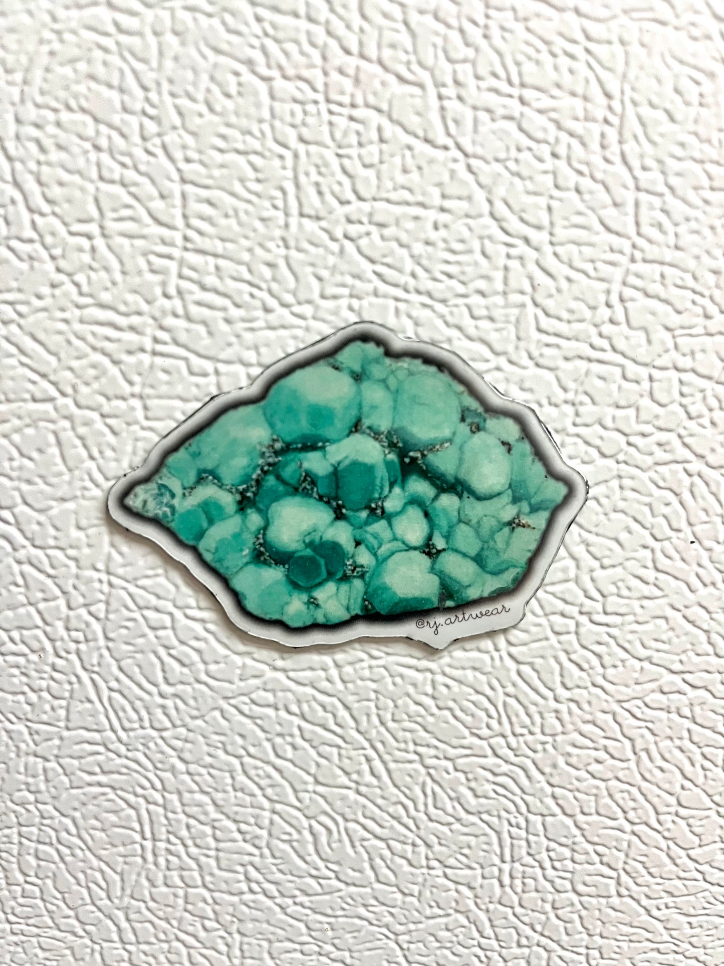 Utah Fluorite Vinyl Sticker or Magnet - Small