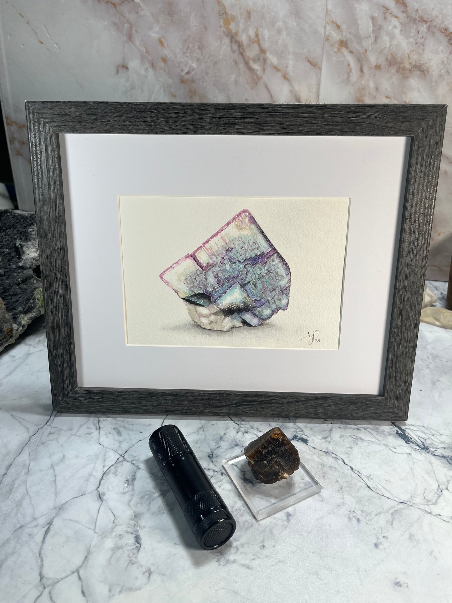 Ohio Fluorite Watercolor Set