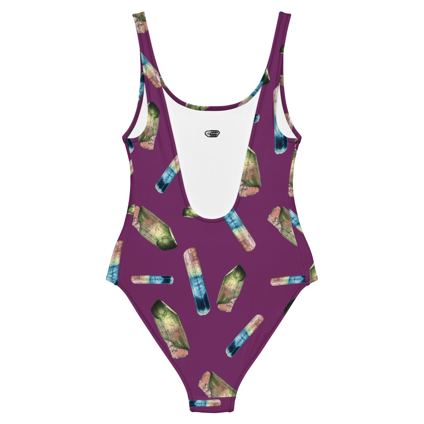 Tourmaline One-Piece Swimsuit - Deep Plum