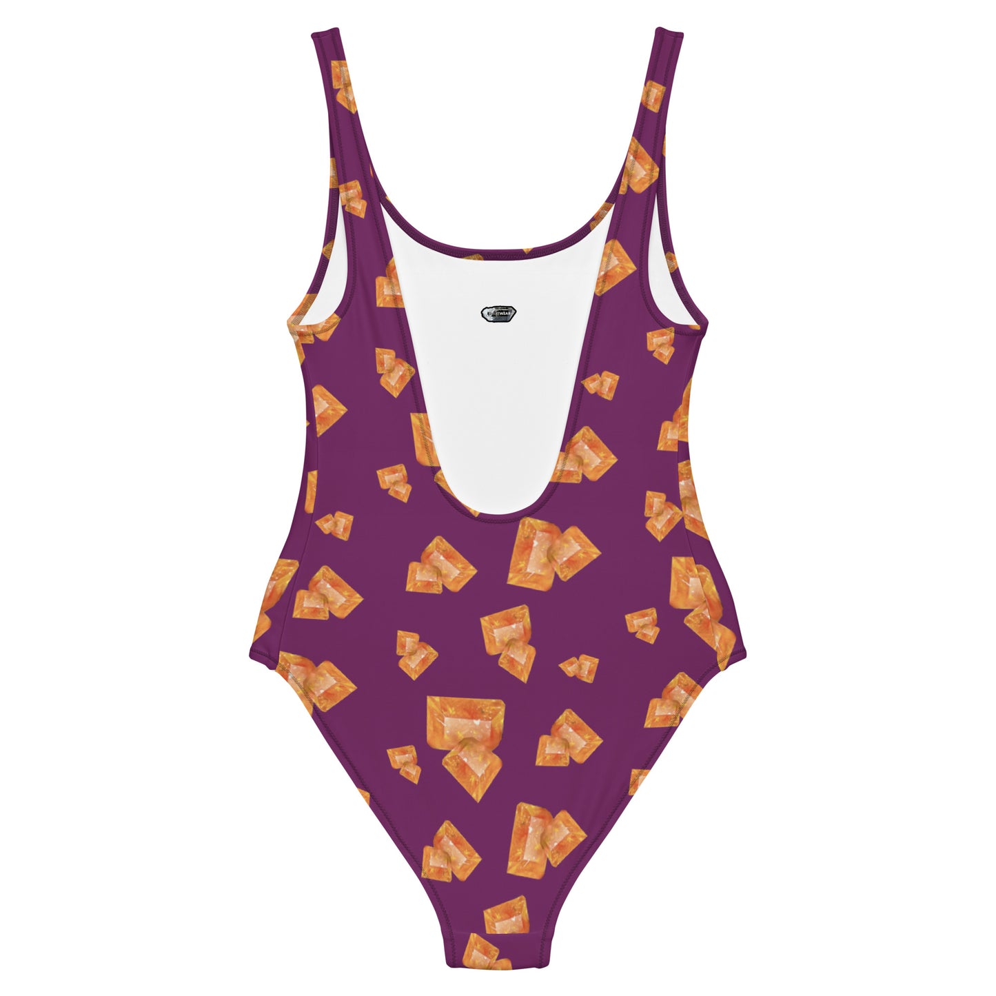 Wulfenite One-Piece Swimsuit - Deep Plum