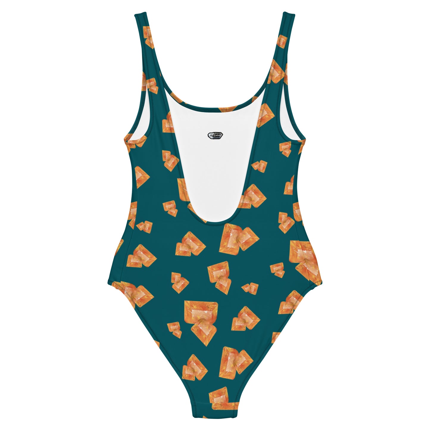 Wulfenite One-Piece Swimsuit - Deep Teal