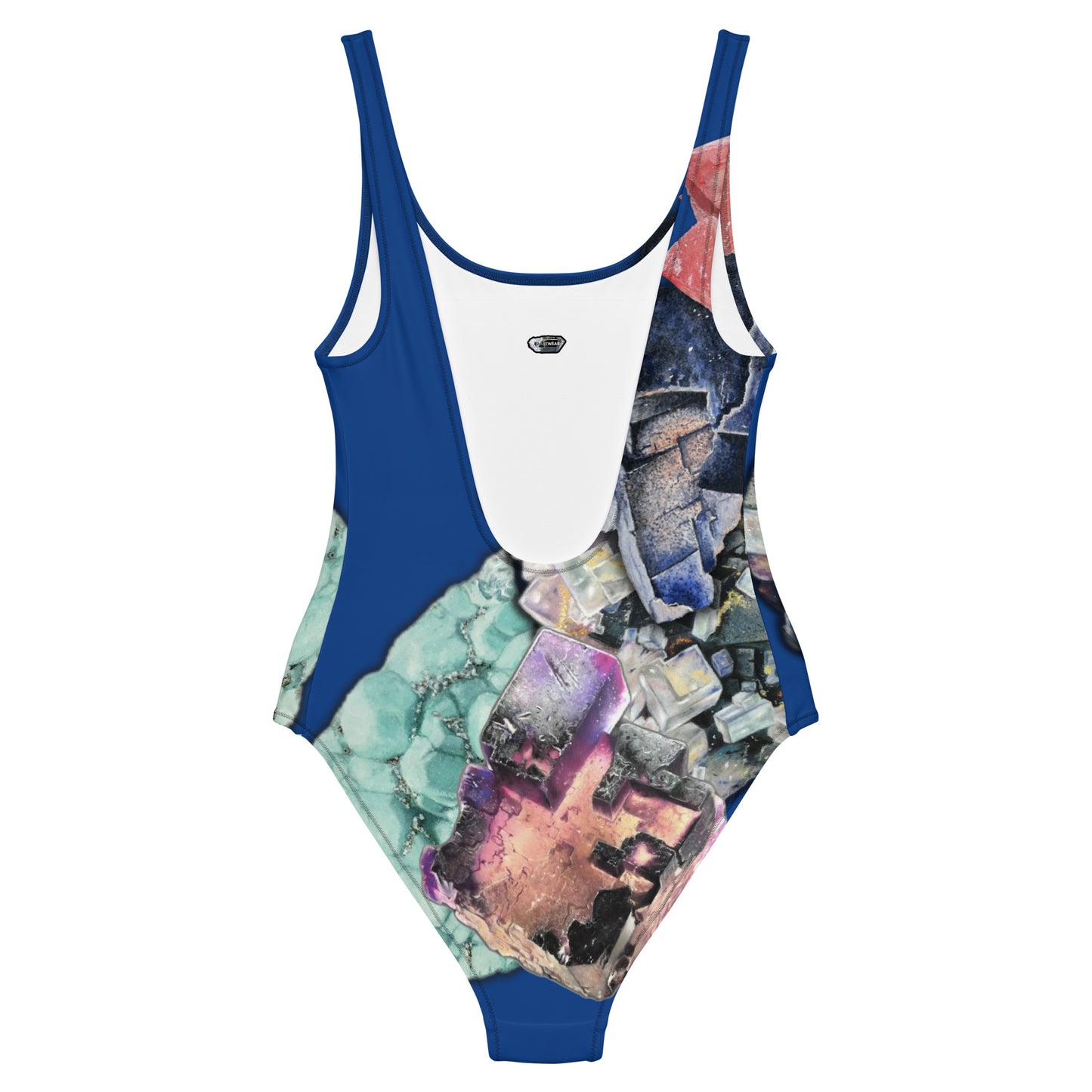 Fluorite One-Piece Swimsuit - Blue