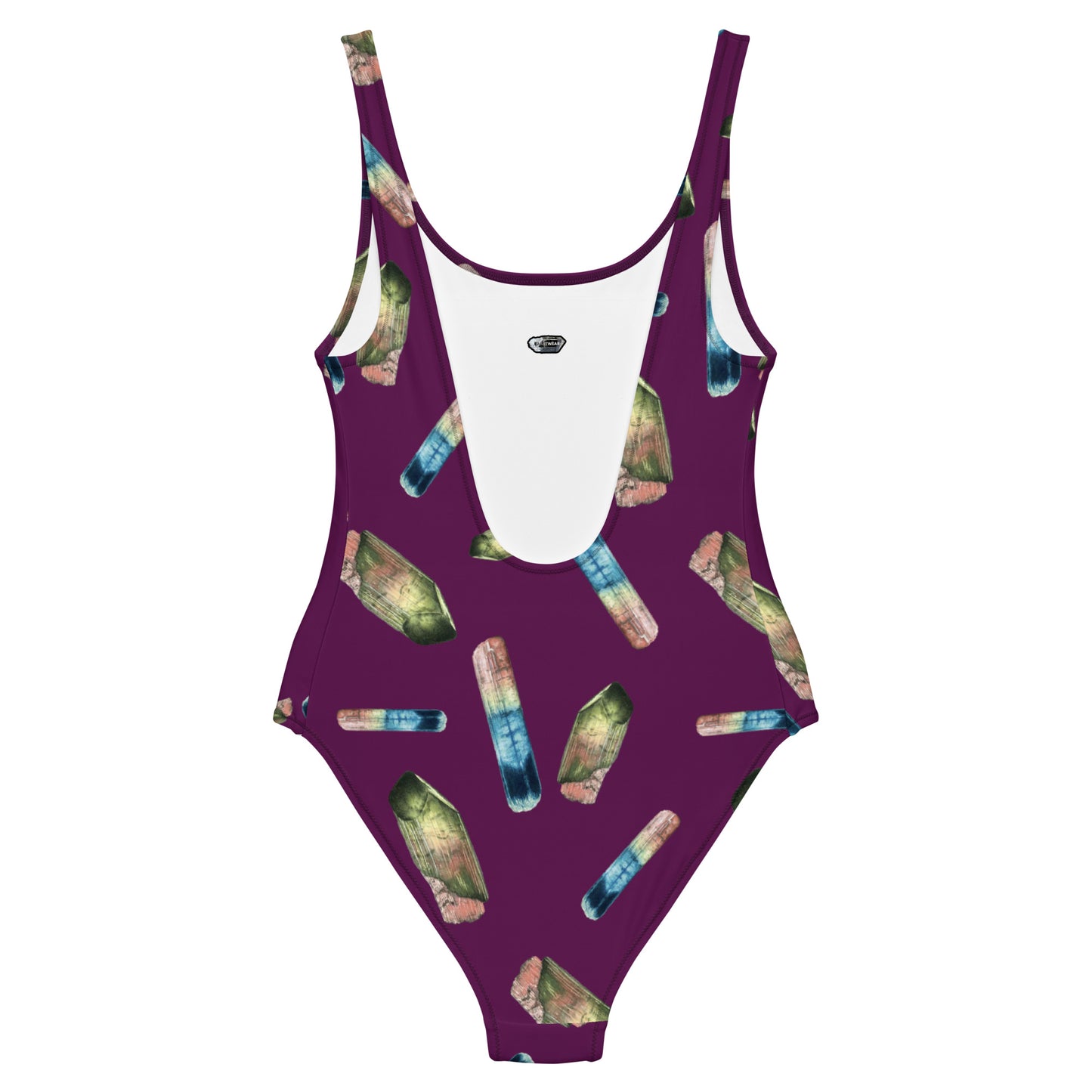 Tourmaline One-Piece Swimsuit - Eggplant