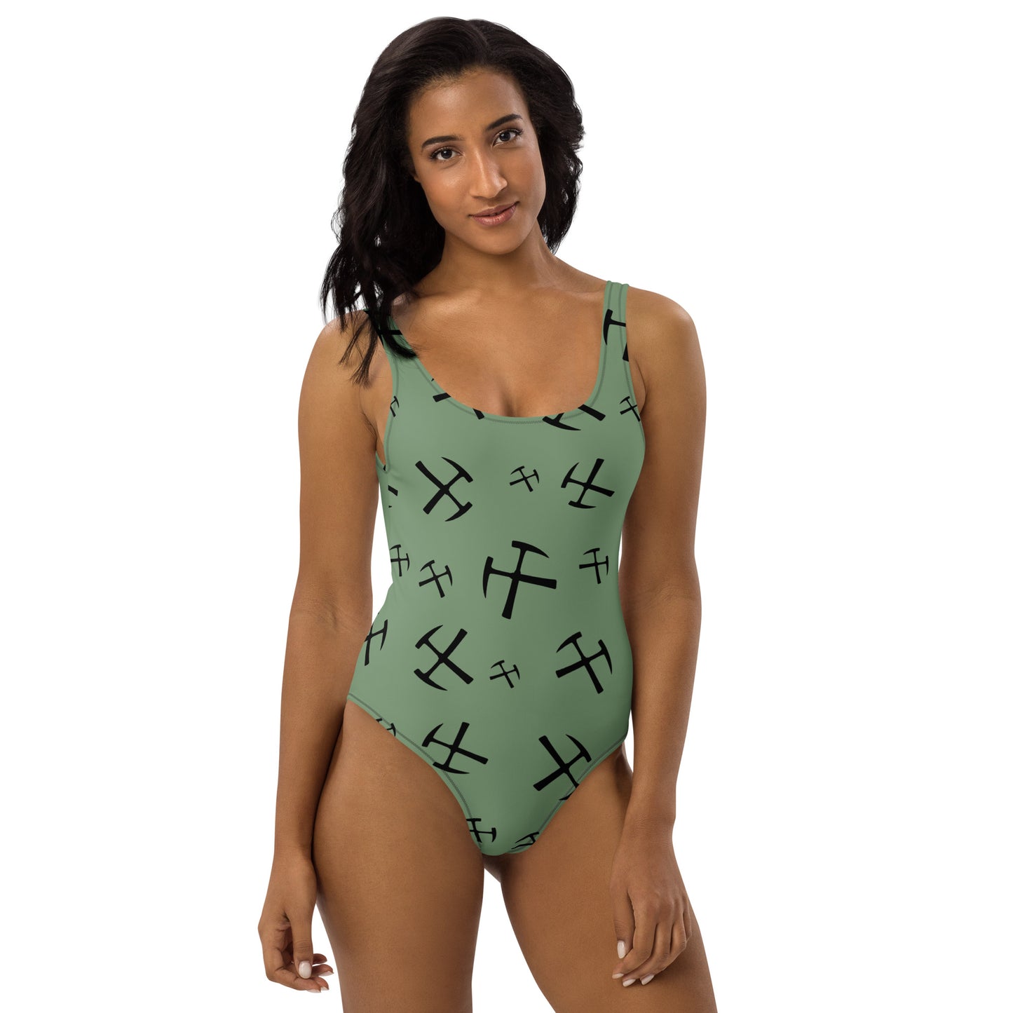 Rockhound One-Piece Swimsuit - Sage