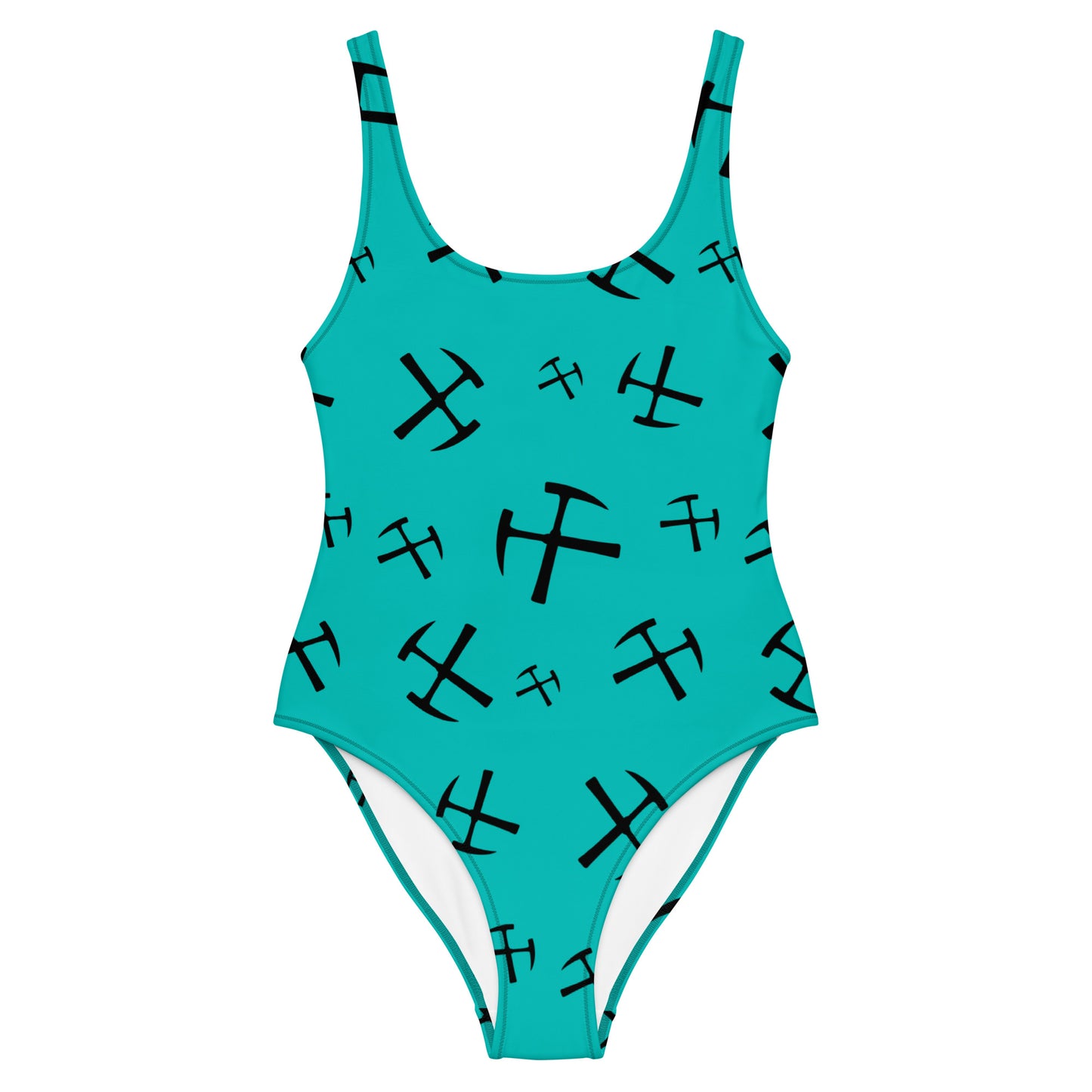 Rockhound One-Piece Swimsuit - Turquoise