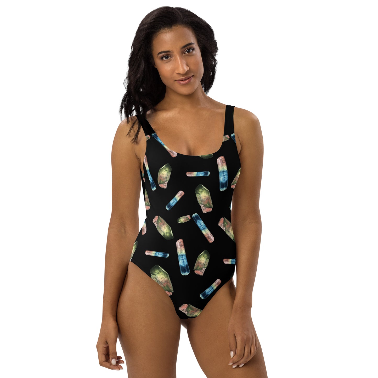 Tourmaline One-Piece Swimsuit - Black