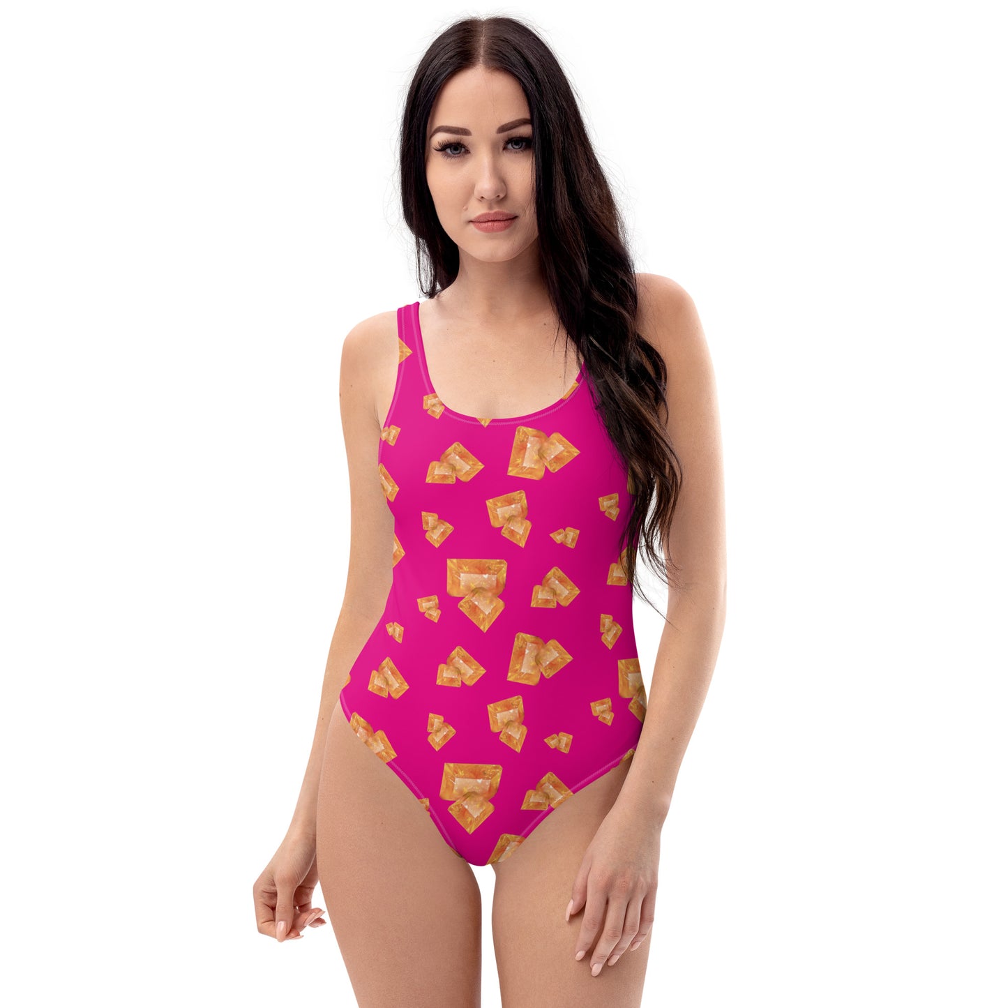 Wulfenite One-Piece Swimsuit - Pink