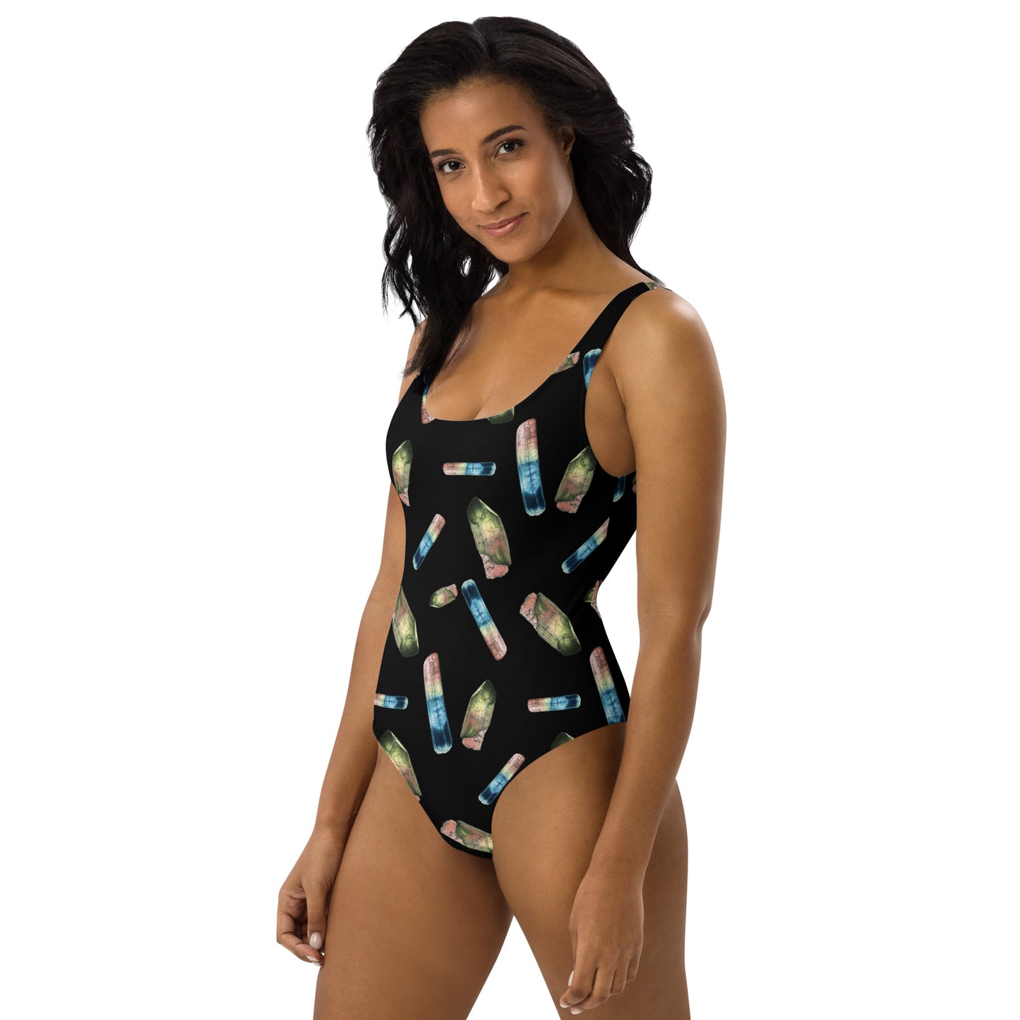 Tourmaline One-Piece Swimsuit - Black