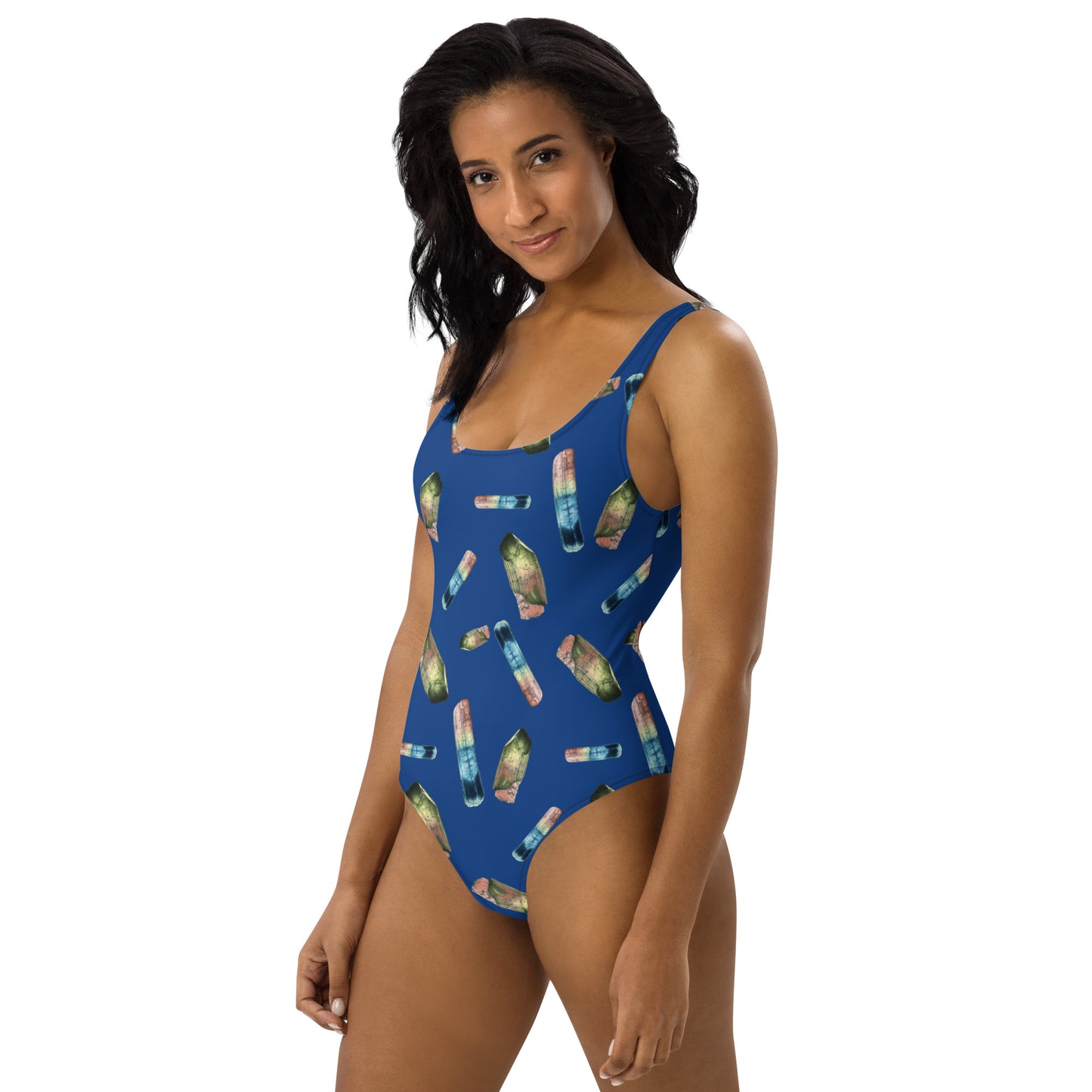 Tourmaline One-Piece Swimsuit - Blue