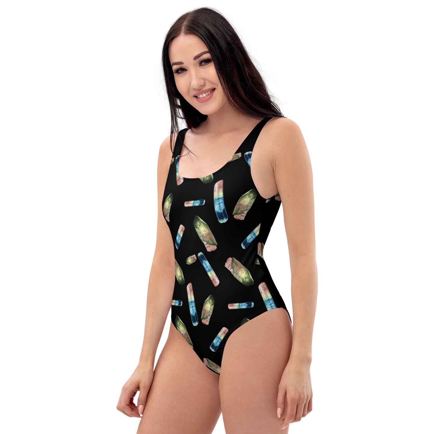 Tourmaline One-Piece Swimsuit - Black