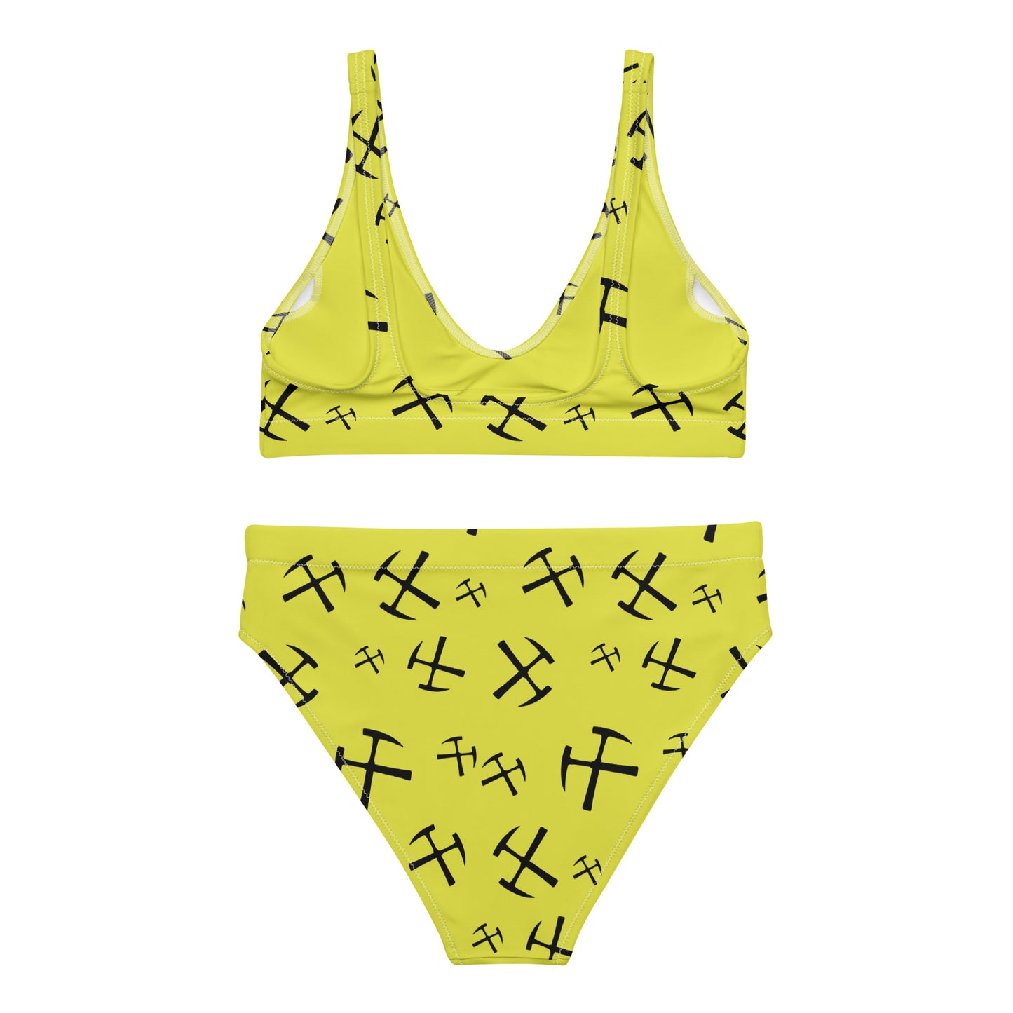 Rockhound high-waisted bikini - Bright Yellow