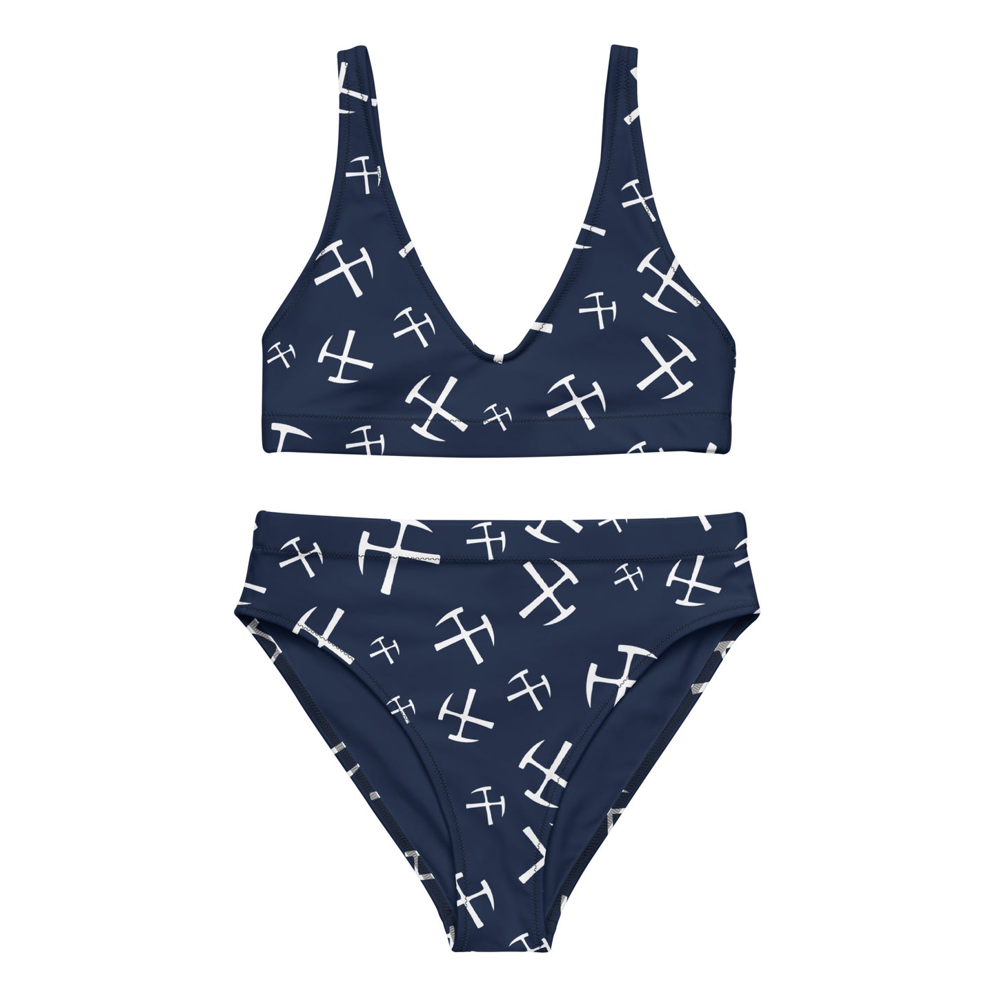 Rockhound high-waisted bikini - Navy