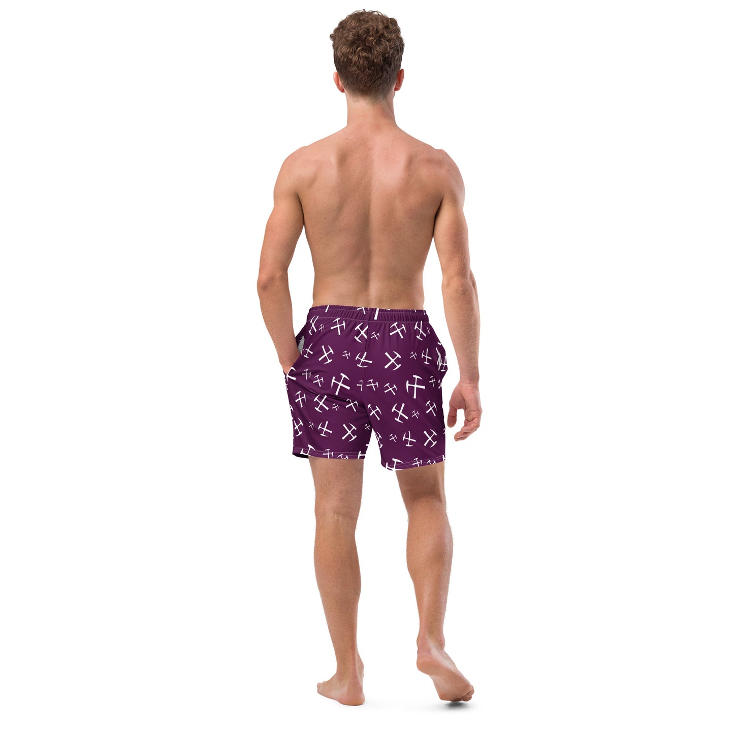 Rockhound Swim Trunks - Deep Plum