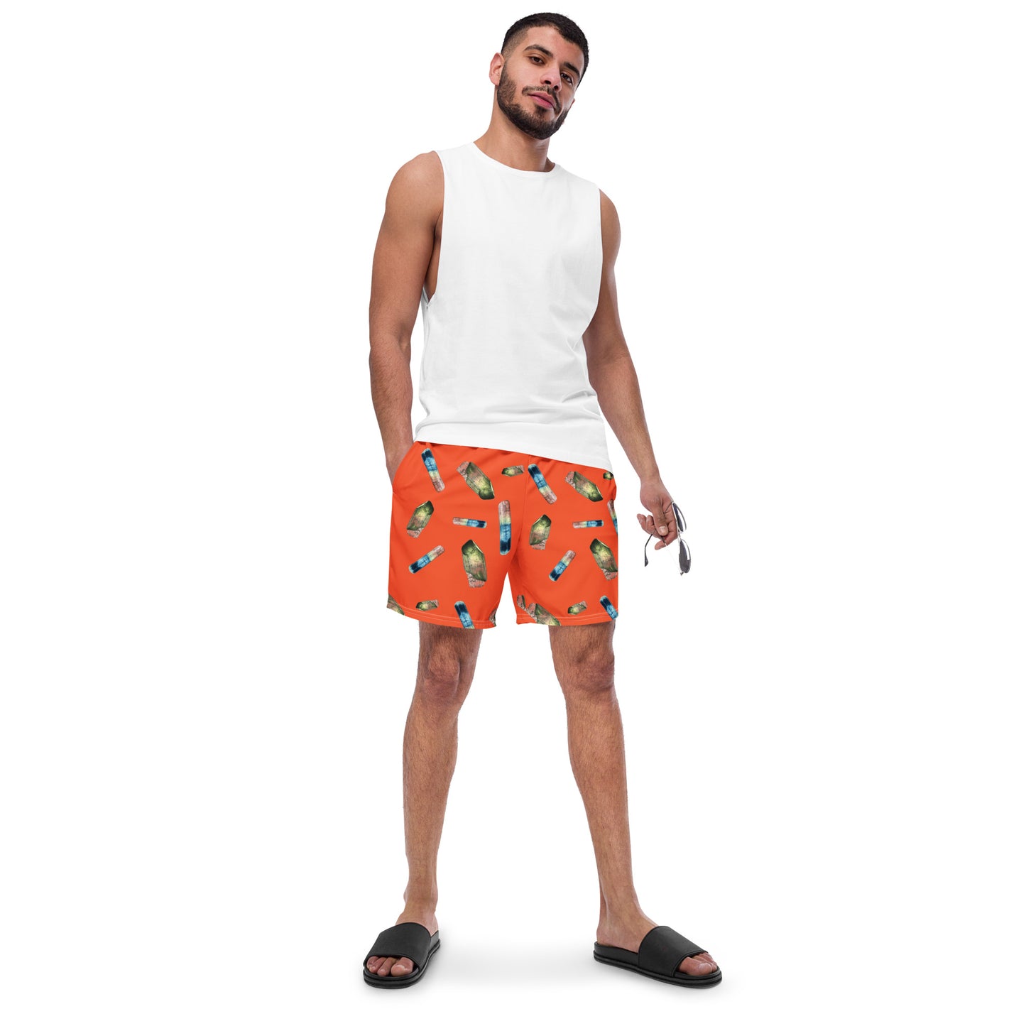 Tourmaline Swim Trunks - Orange