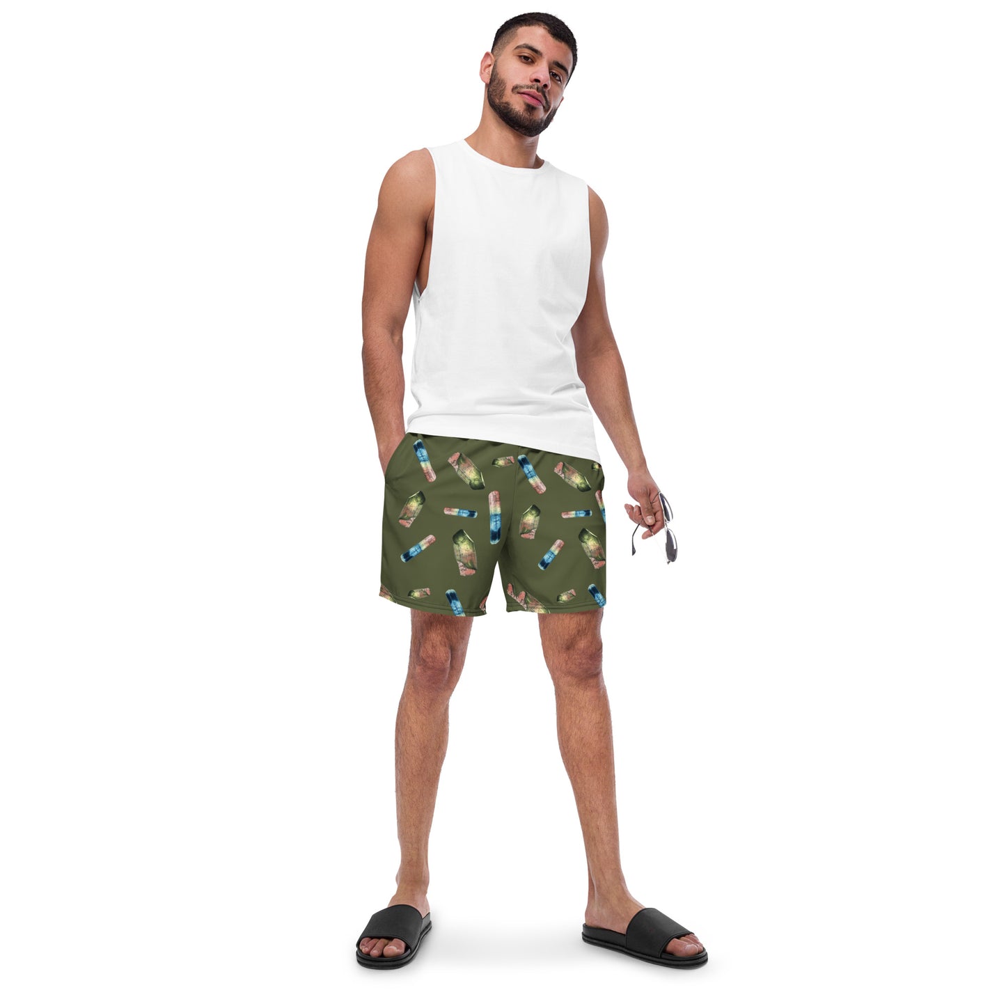 Tourmaline Swim Trunks - Saratoga Green