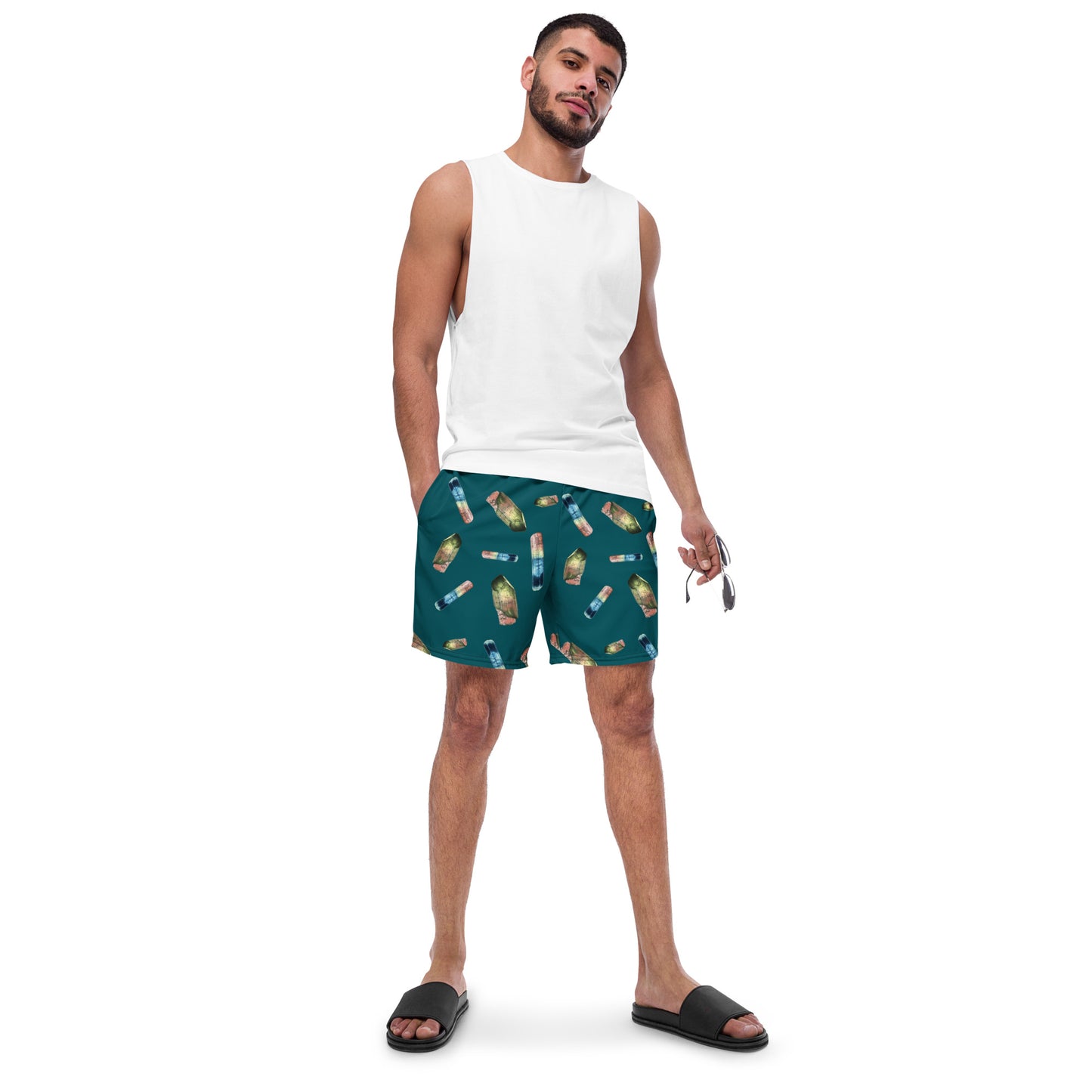 Tourmaline Swim Trunks - Deep Teal