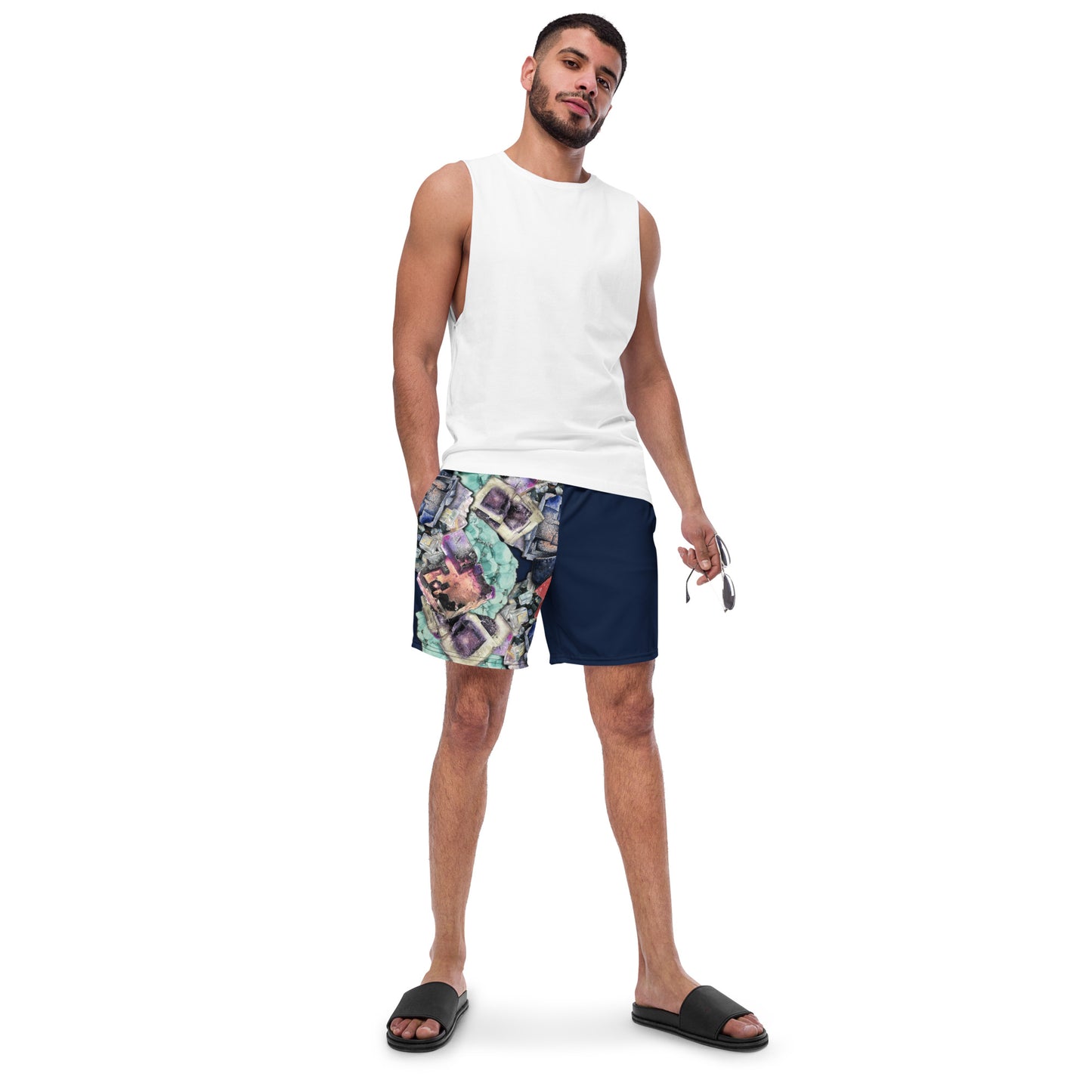 Fluorite Swim Trunks - Navy