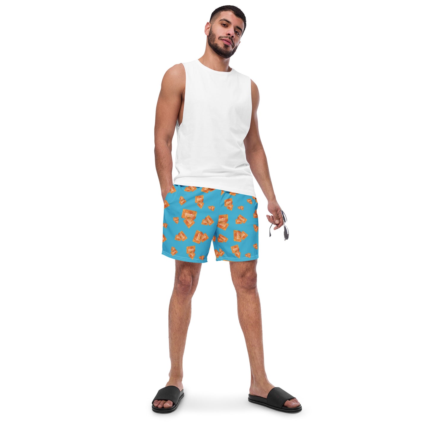 Wulfenite Swim Trunks - Sky Blue