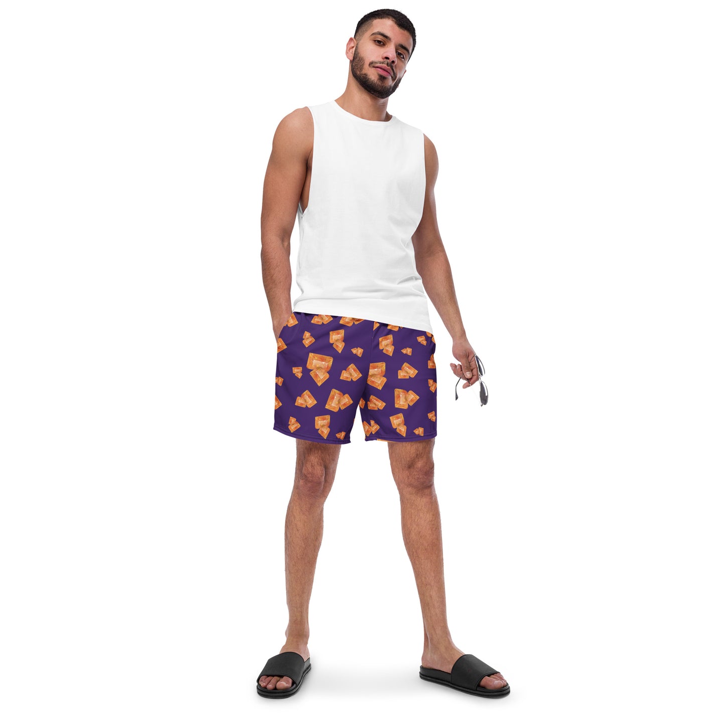 Wulfenite Swim Trunks - Purple