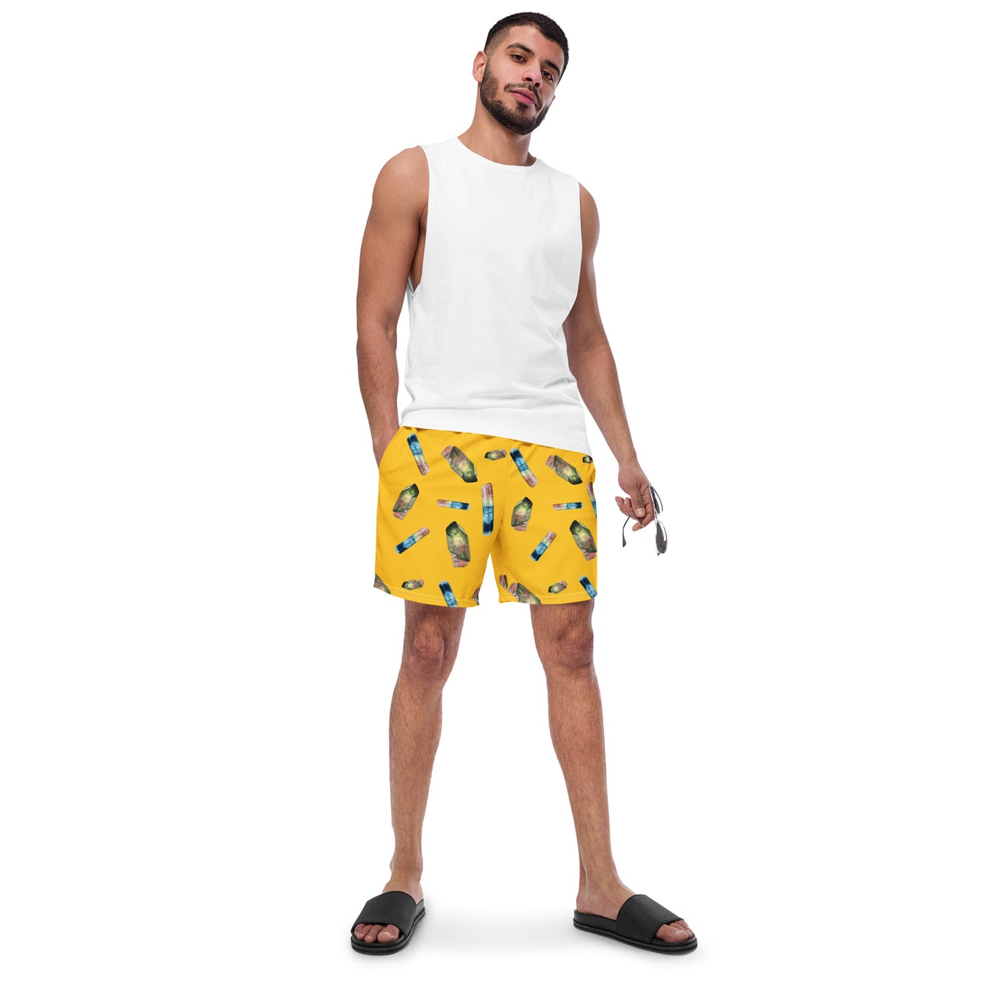 Tourmaline Swim Trunks - Yellow