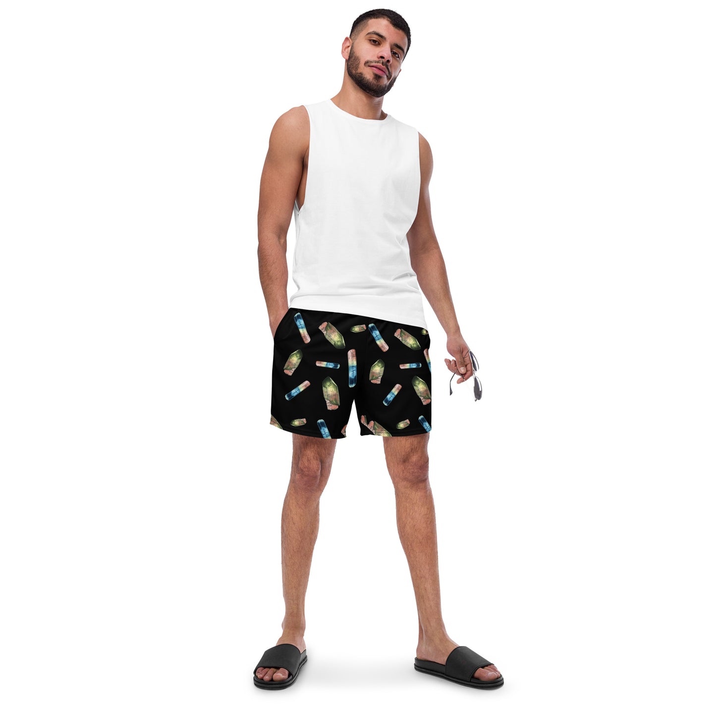 Tourmaline Swim Trunks - Black