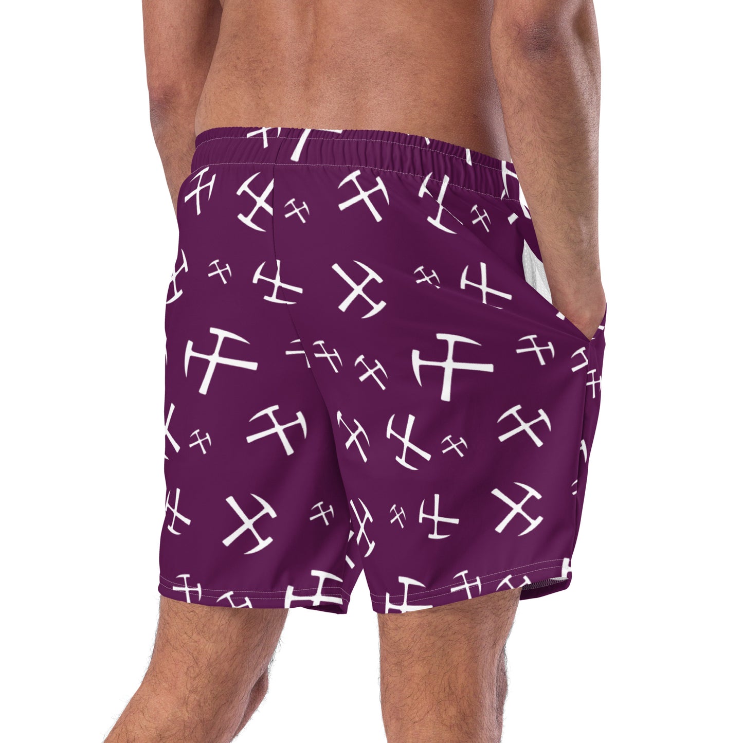 Rockhound Swim Trunks - Deep Plum