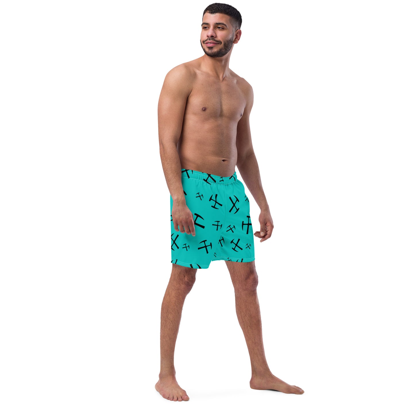 Rockhound Swim Trunks - Turquoise