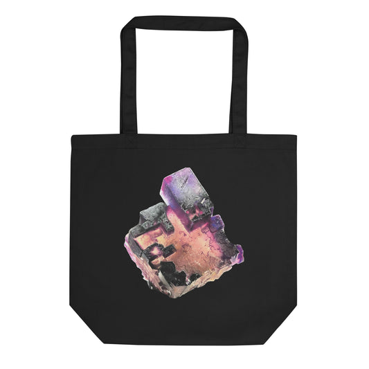 Fluorite Cube Drawing - Eco Tote Bag