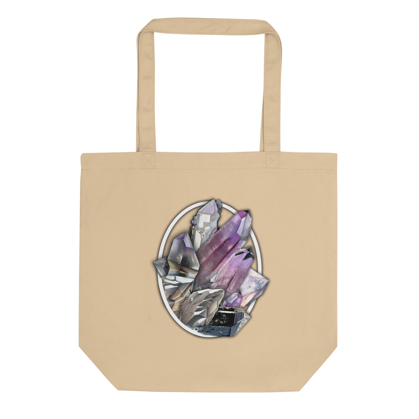 Quartz Collage Oval - Eco Tote Bag