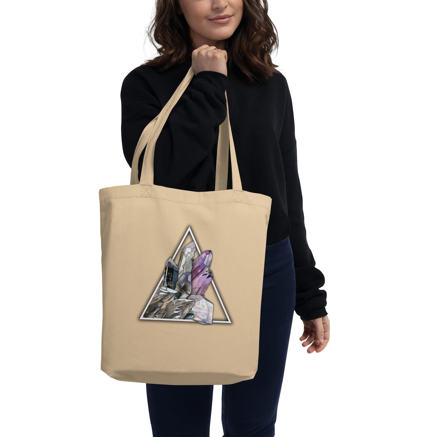 Quartz Collage Triangle - Eco Tote Bag