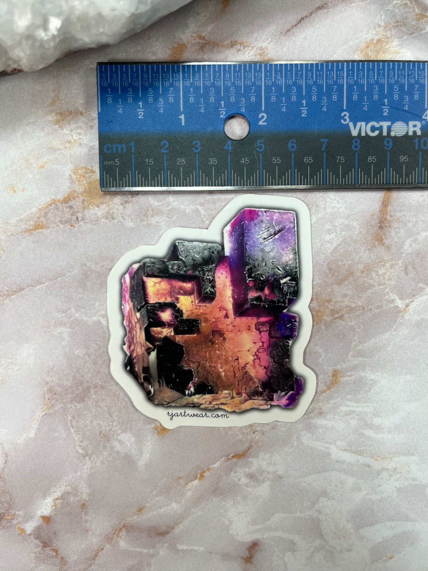 Lead Hill Mine, Illinois Fluorite Sticker or Magnet
