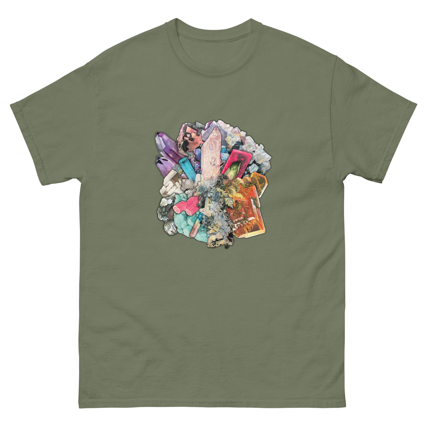 Mineral Art Collage Adult T-Shirt