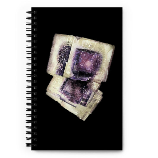 Ohio Fluorite Spiral notebook