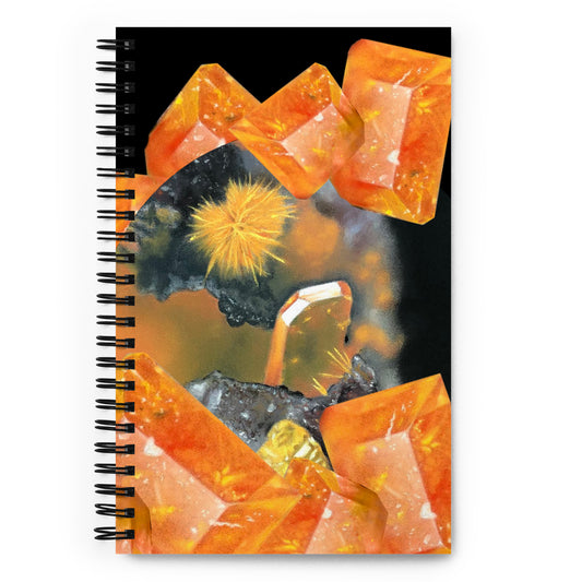 Wulfenite Spiral Notebook