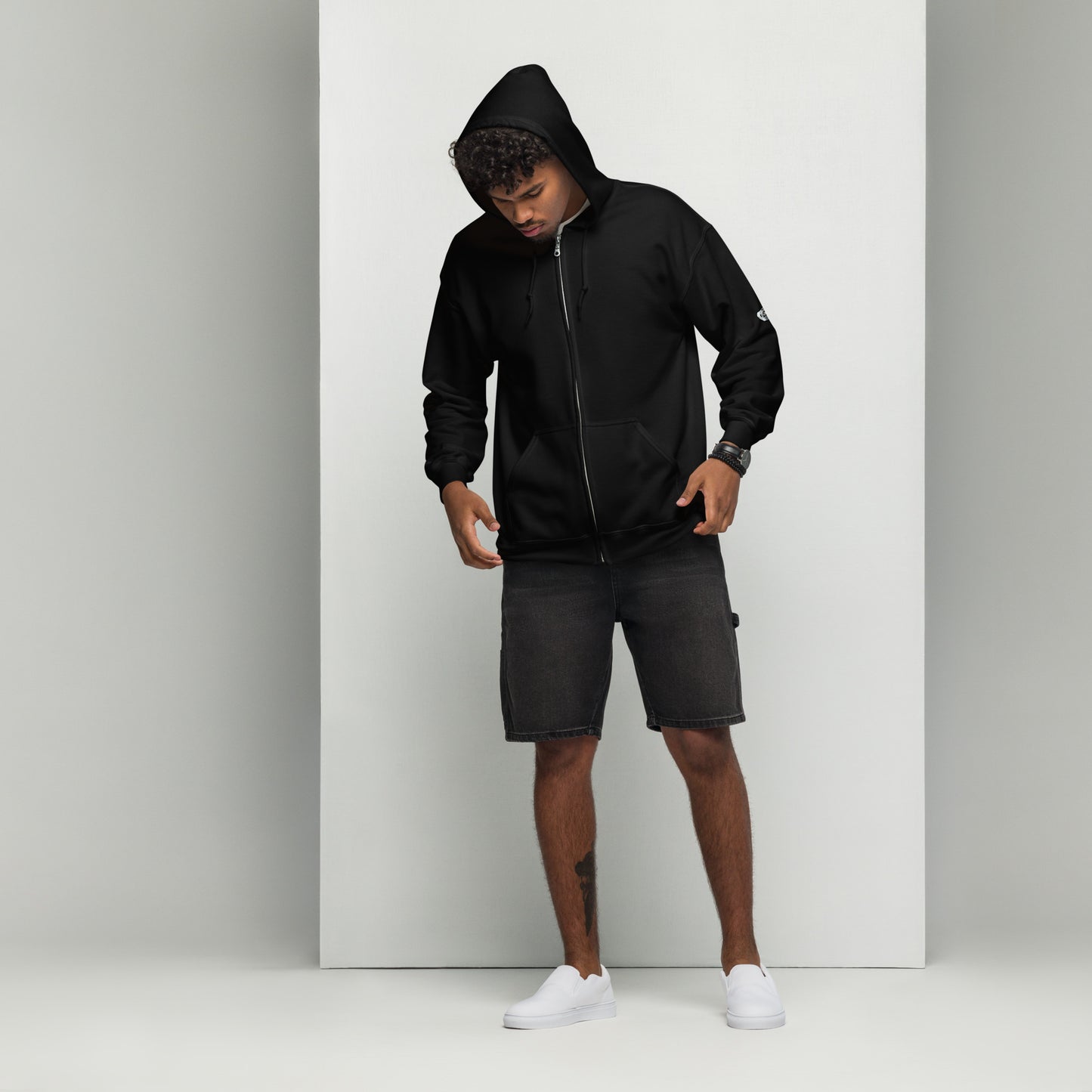 Fluorite Collage - Unisex heavy blend zip hoodie