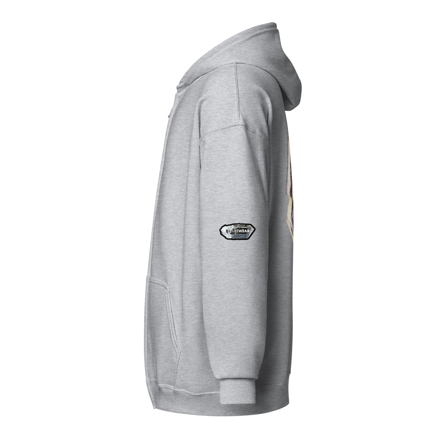 Auglaize Ohio Fluorite Watercolor - Unisex heavy blend zip hoodie