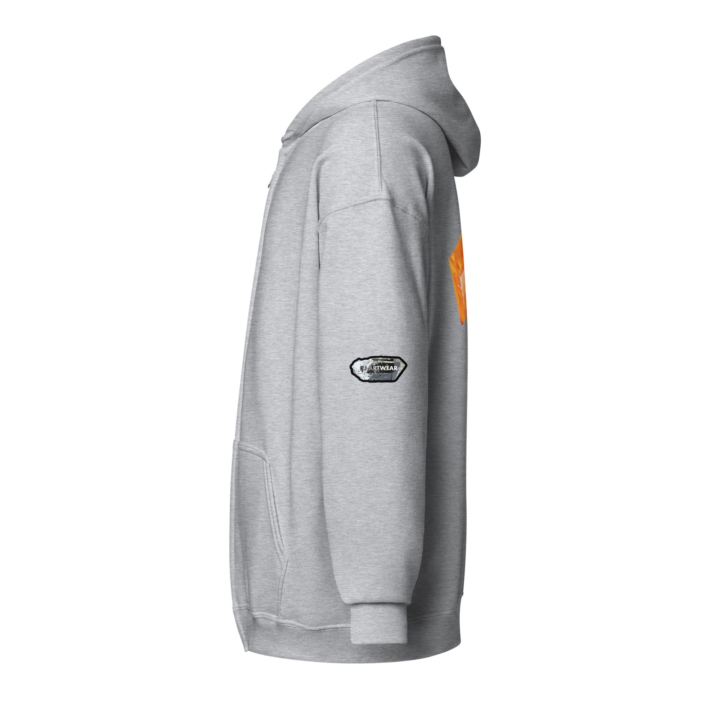 Wulfenite Blades Drawing - Unisex heavy blend zip hoodie