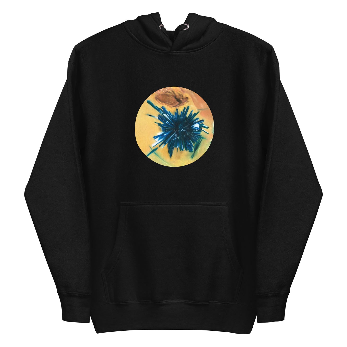 Chrysocolla Pastel Drawing - Unisex Hoodie