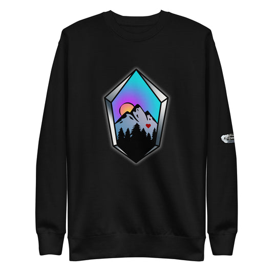 Crystal Mountain - Unisex Premium Sweatshirt