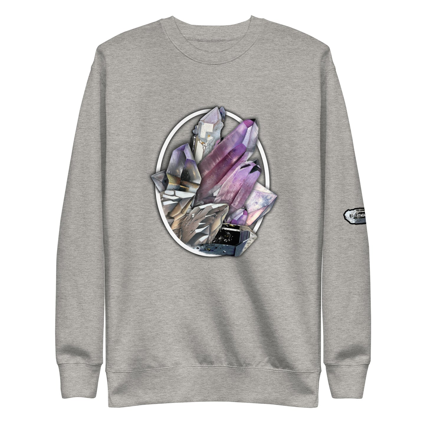 Quartz Collage Oval - Unisex Premium Sweatshirt