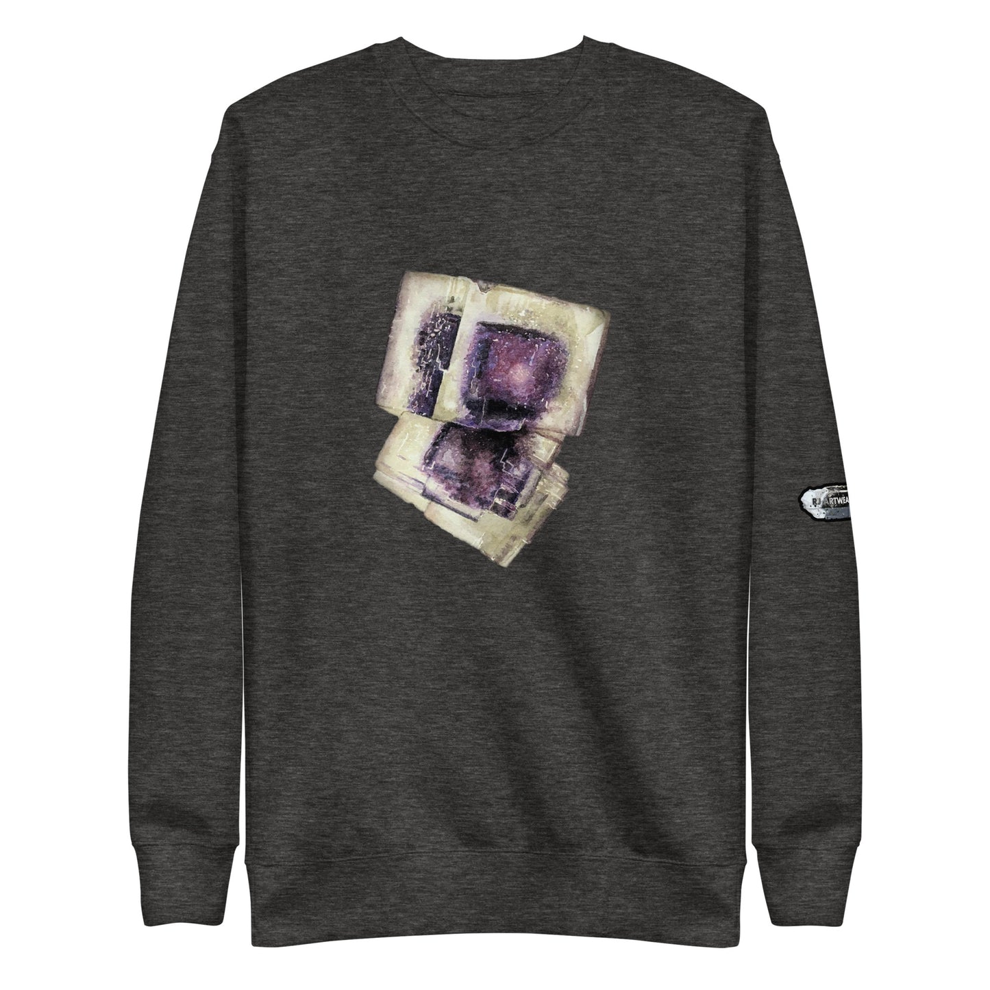 Ohio Fluorite Watercolor - Unisex Premium Sweatshirt