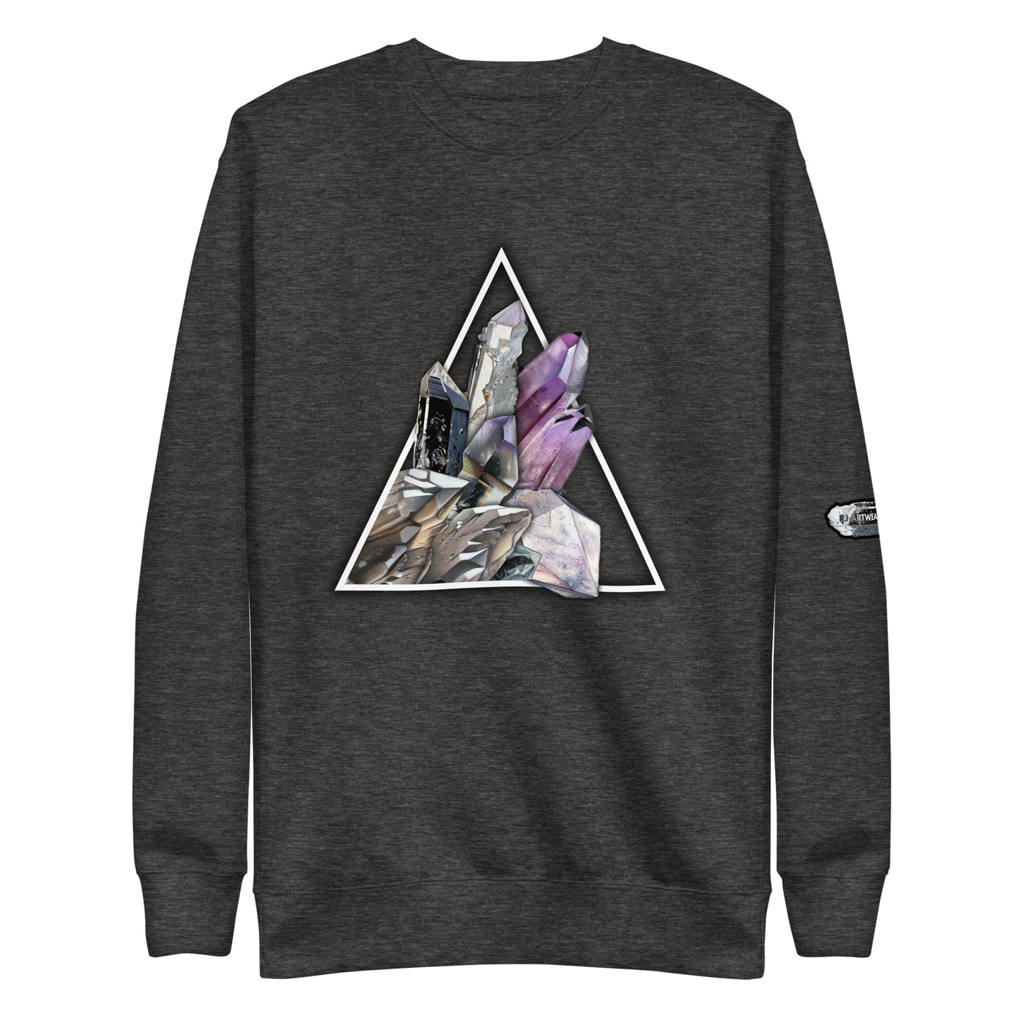 Quartz Collage Triangle - Unisex Premium Sweatshirt