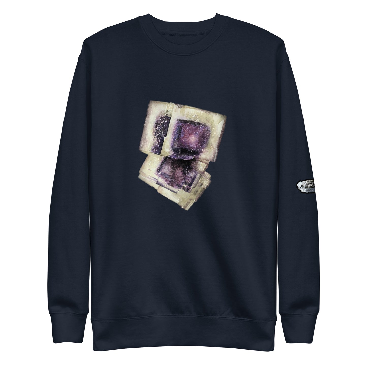 Ohio Fluorite Watercolor - Unisex Premium Sweatshirt