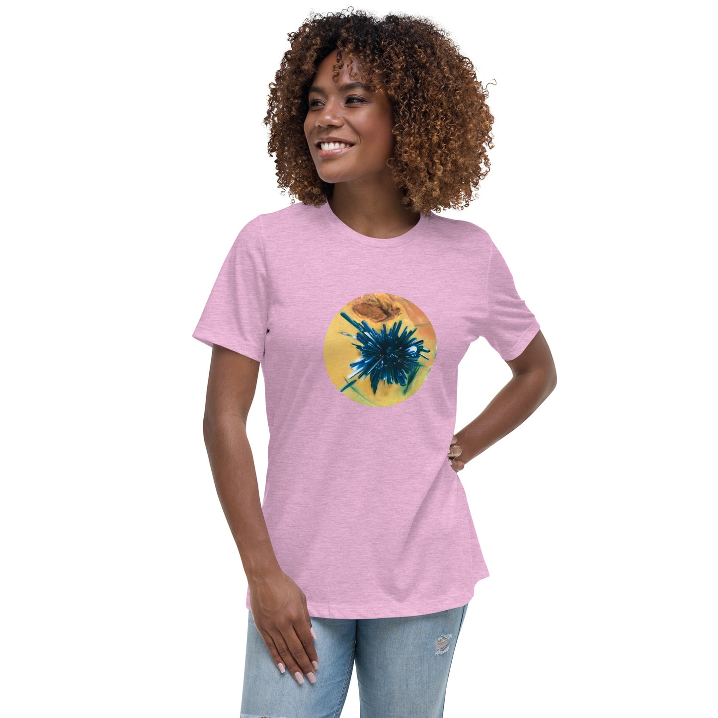 Chrysocolla Micro Drawing - Women's Relaxed T-Shirt