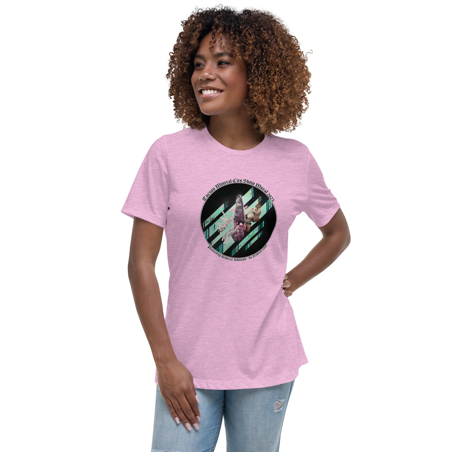 Tucson Mineral City Mural 2023 - Women's Relaxed T-Shirt