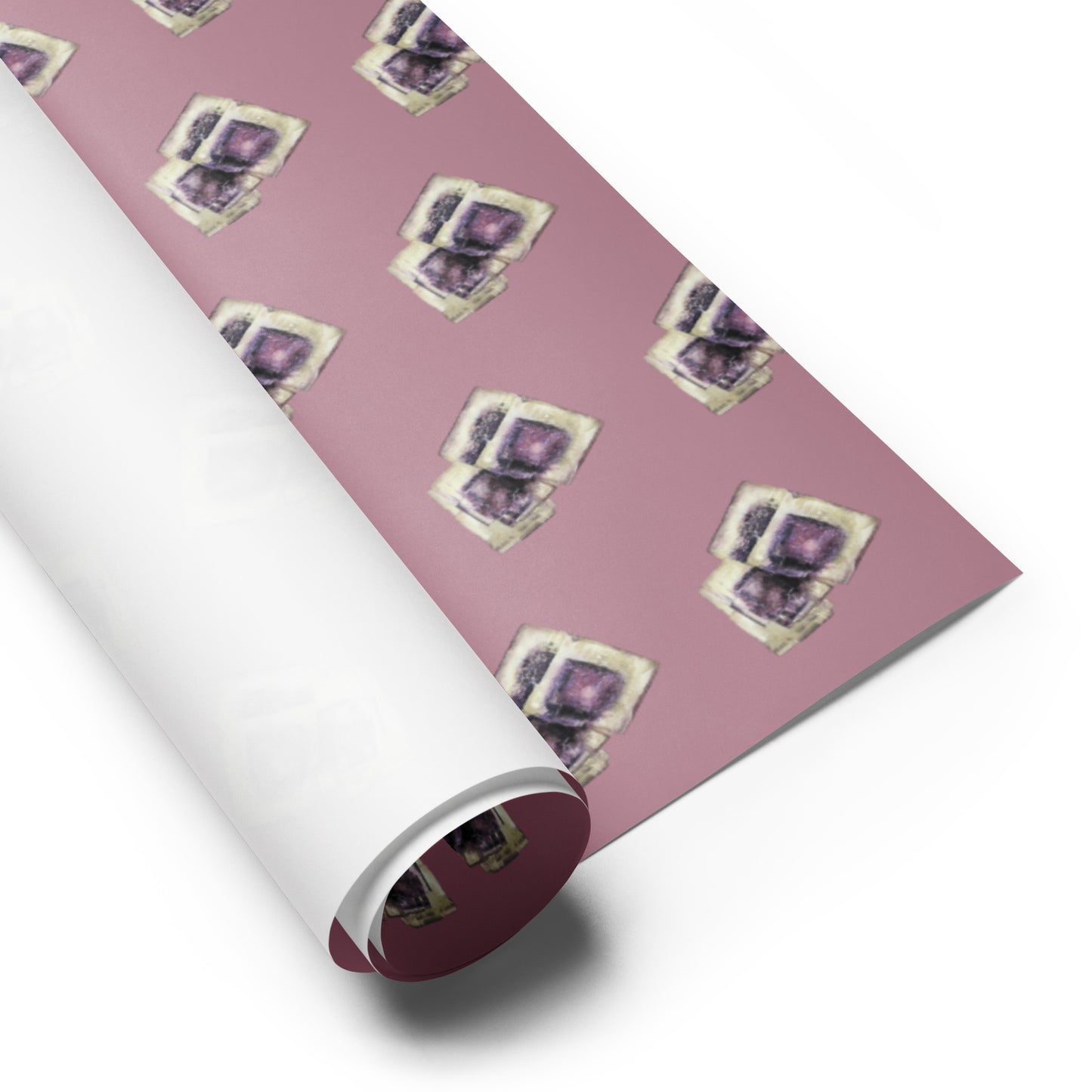 Mineral Wrapping Paper Sheets - Tourmalines & Fluorite