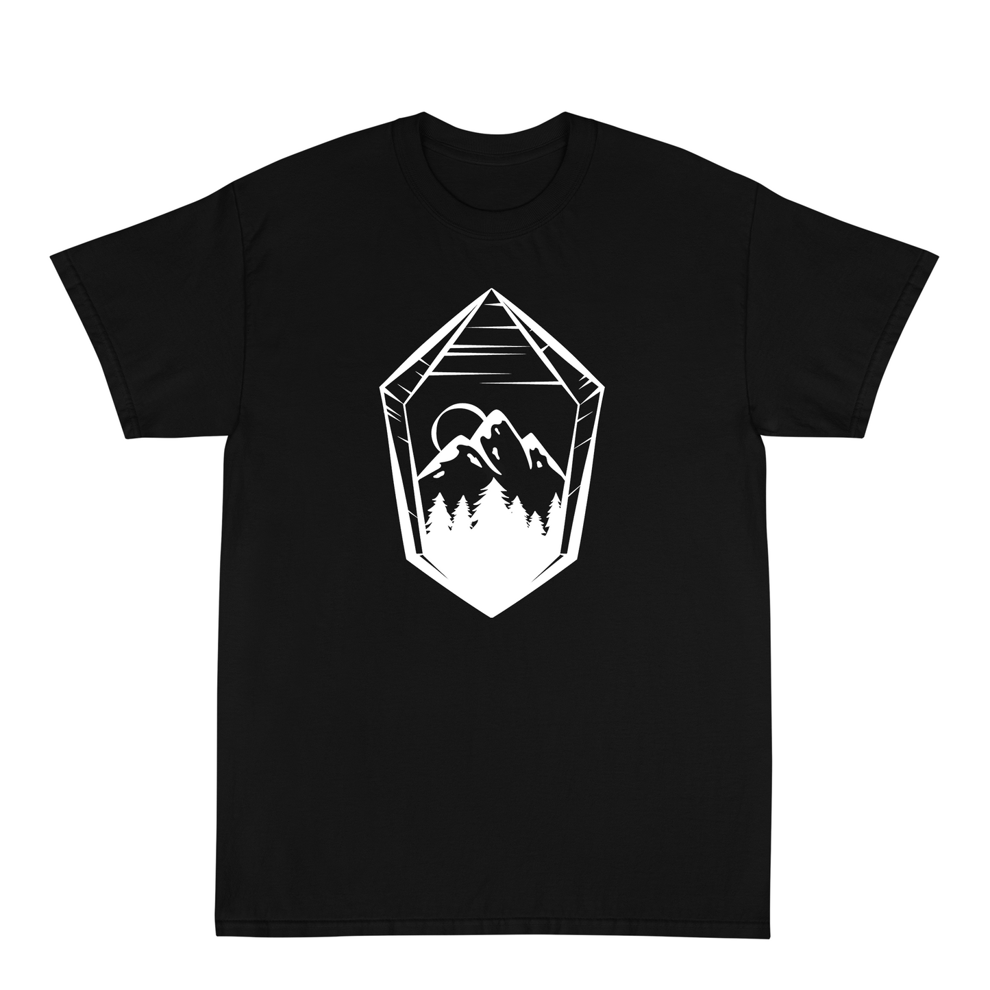 Glow In The Dark Crystal Mountain T-Shirt